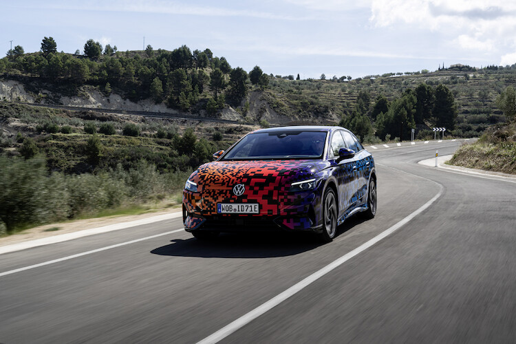 Testy nowego, elektrycznego Volkswagena ID.7 zbliżają się do końca