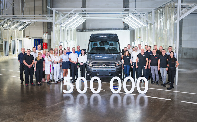 Z zakładu Volkswagen Poznań we Wrześni wyjechał 500 000 samochód