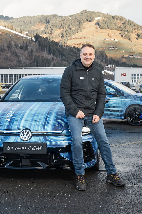 Volkswagen prezentuje przyszłego Golfa R podczas imprezy Ice Race w Zell am See