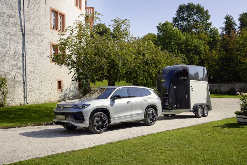 Przygotowane do holowania przyczepy: Volkswagen Tiguan, Tayron oraz Passat z mocnymi silnikami benzynowymi i wysokoprężnymi i napędem 4MOTION - 5.