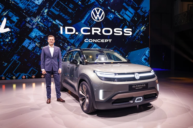 Światowa premiera na IAA Mobility: koncept kompaktowego SUV-a ID. CROSS to wizja przystępnej elektromobilności wg Volkswagena - 13.