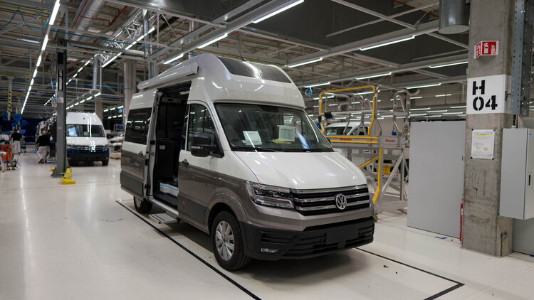 Made in Poland: 600-tysięczny Crafter z fabryki Volkswagena we Wrześni