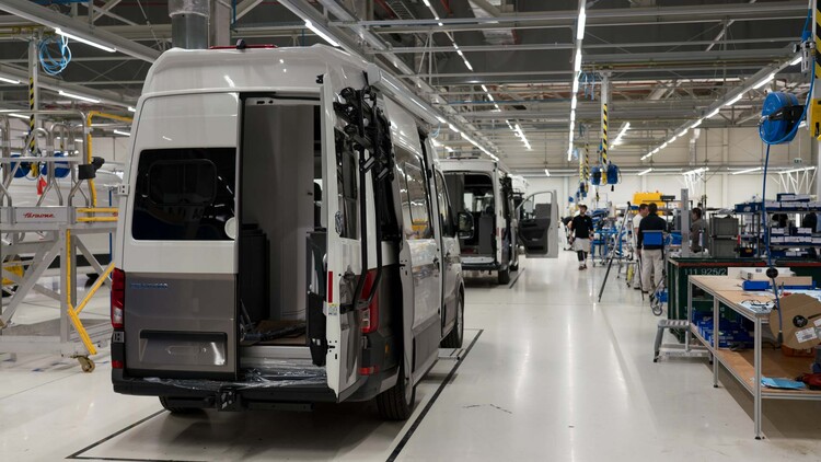 Made in Poland: 600-tysięczny Crafter z fabryki Volkswagena we Wrześni