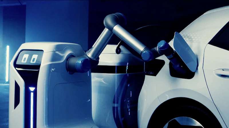 Mobilny robot ładujący – wizja automatycznego ładowania samochodów elektrycznych - 5.