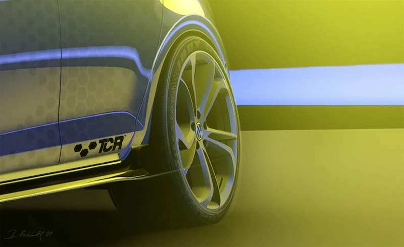 Golf GTI TCR teaser - 3.