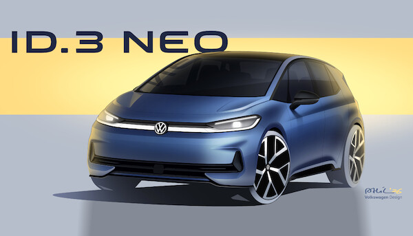 Volkswagen prezentuje następcę ID.3 – model ID.3 Neo – i wprowadza aktualizacje oprogramowania modeli ID.4, ID.5 i ID.7