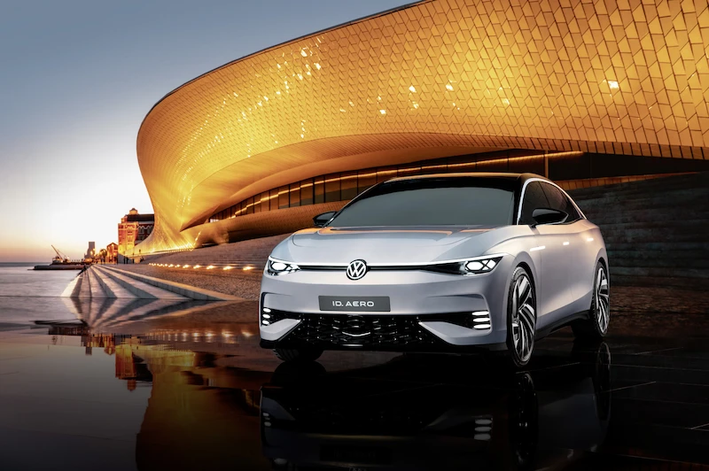 Pierwsza w pełni elektryczna limuzyna Volkswagena: światowa premiera modelu ID. AERO - 2.