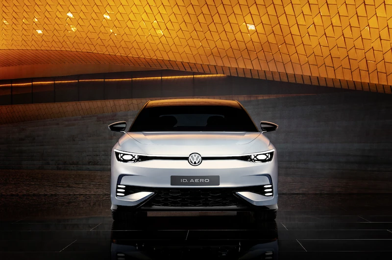 Pierwsza w pełni elektryczna limuzyna Volkswagena: światowa premiera modelu ID. AERO - 3.