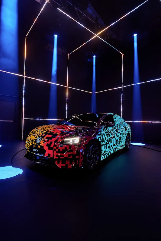 Testy nowego, elektrycznego Volkswagena ID.7 zbliżają się do końca - 38.