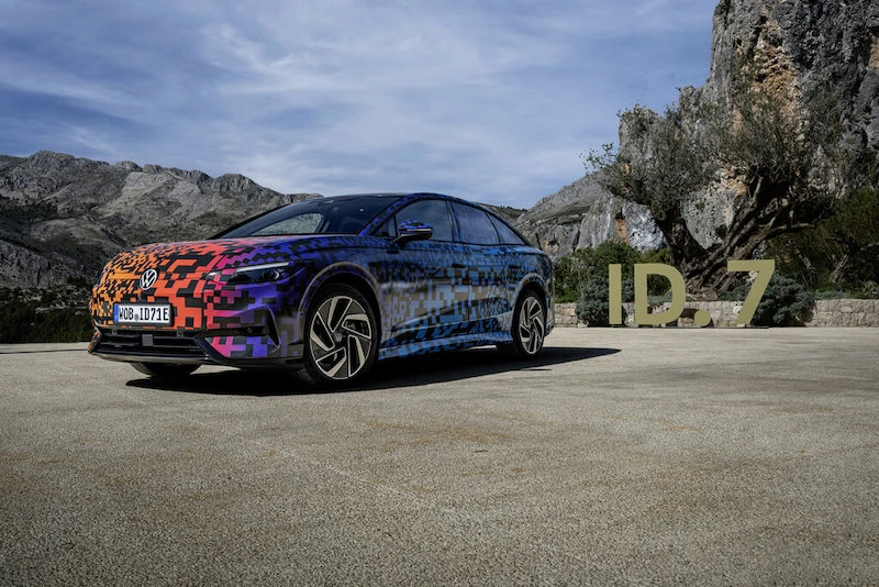 Testy nowego, elektrycznego Volkswagena ID.7 zbliżają się do końca - 1.