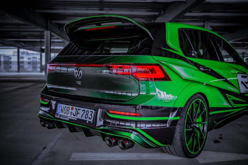 Bezkompromisowy Volkswagen Golf R Hurricane podczas Ultrace 2023 we Wrocławiu - 6.