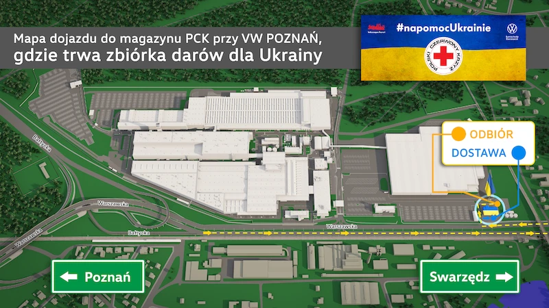 Volkswagen Poznań udostępnia powierzchnie magazynowe na potrzeby pomocy ofiarom wojny na Ukrainie - 4.