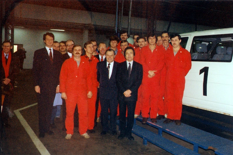 30 lat Volkswagen Poznań: Od prostego montażu do największego producenta samochodów w Polsce - 11.