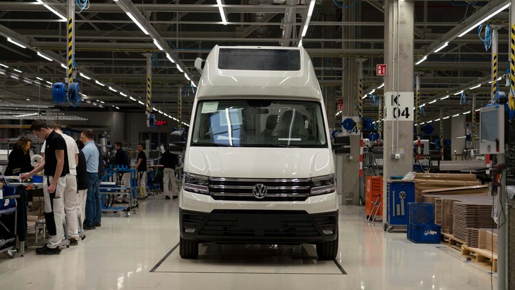 Made in Poland: 600-tysięczny Crafter z fabryki Volkswagena we Wrześni 