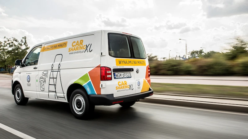 Samochody dostawcze na minuty - podsumowanie pierwszych czterech tygodni projektu realizowanego przez Volkswagen Samochody Dostawcze - 4.