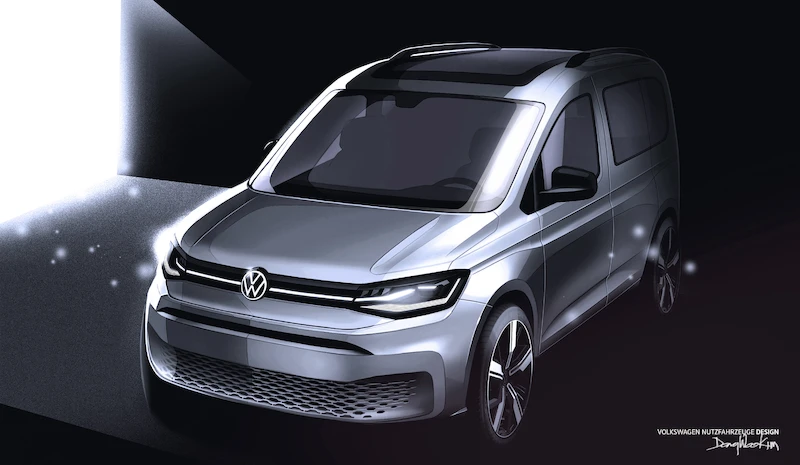 Volkswagen Samochody Dostawcze przedstawia nowego Volkswagena Caddy: światowa premiera modelu już w lutym - 1.
