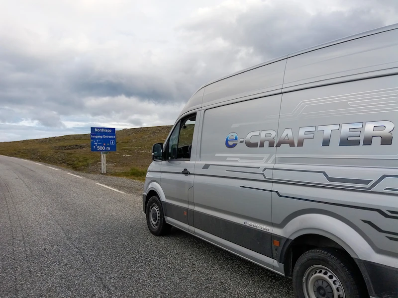 Opowieść: cicha podróż na północne krańce Europy - elektrycznym e-Crafterem w wersji kamperowej aż na Nordkapp - 1.